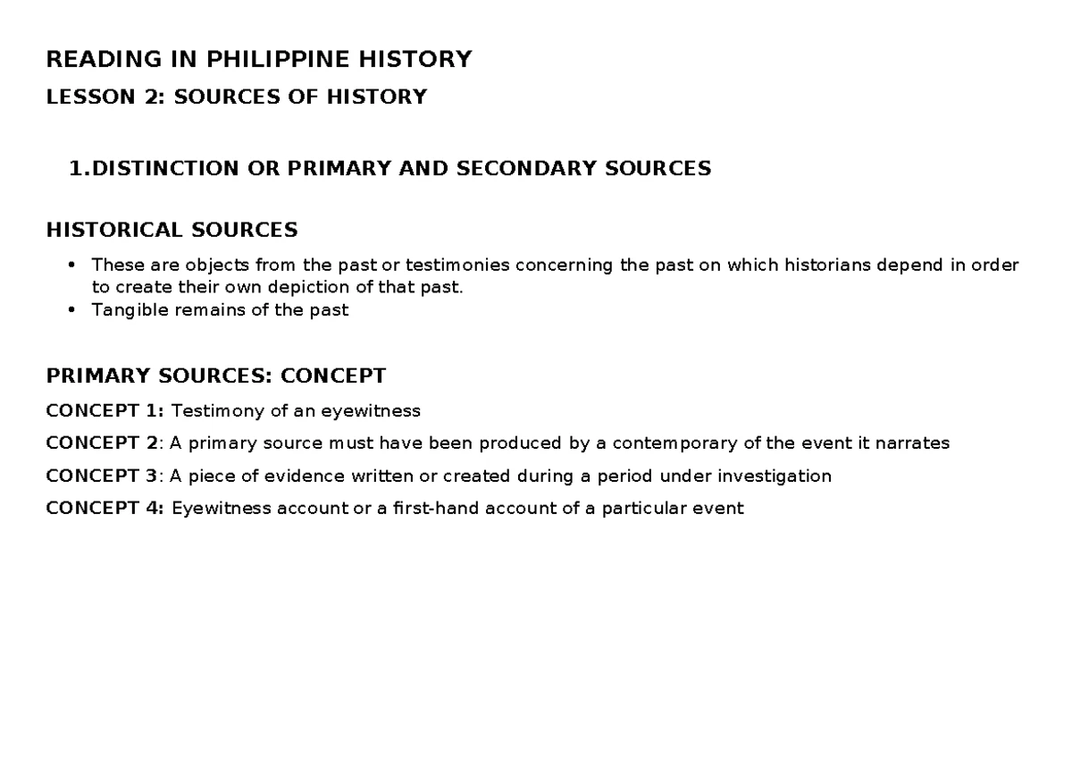 RPH Lesson 3 - Lecture Notes on Antonio Pigafetta's Voyage - Studocu