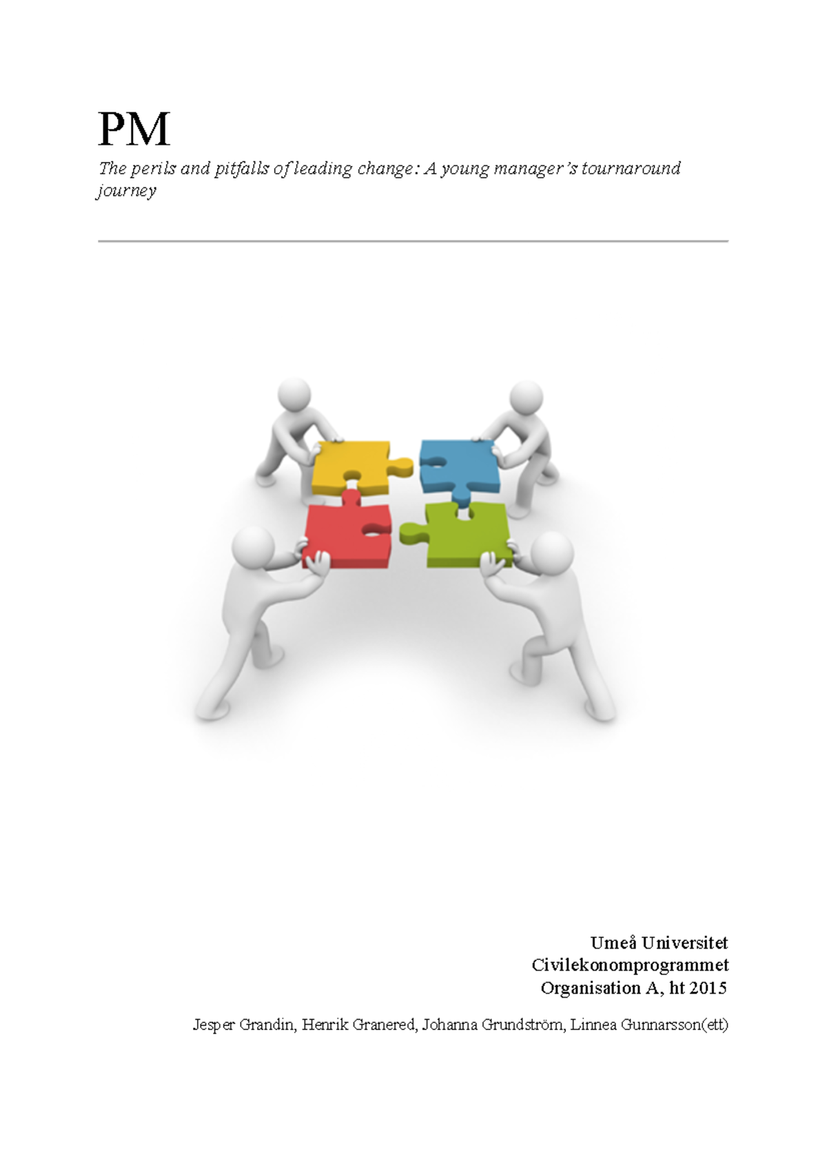 PM-uppg Organisation: Leading Change in Retail - Daniel Oliveira's Case ...