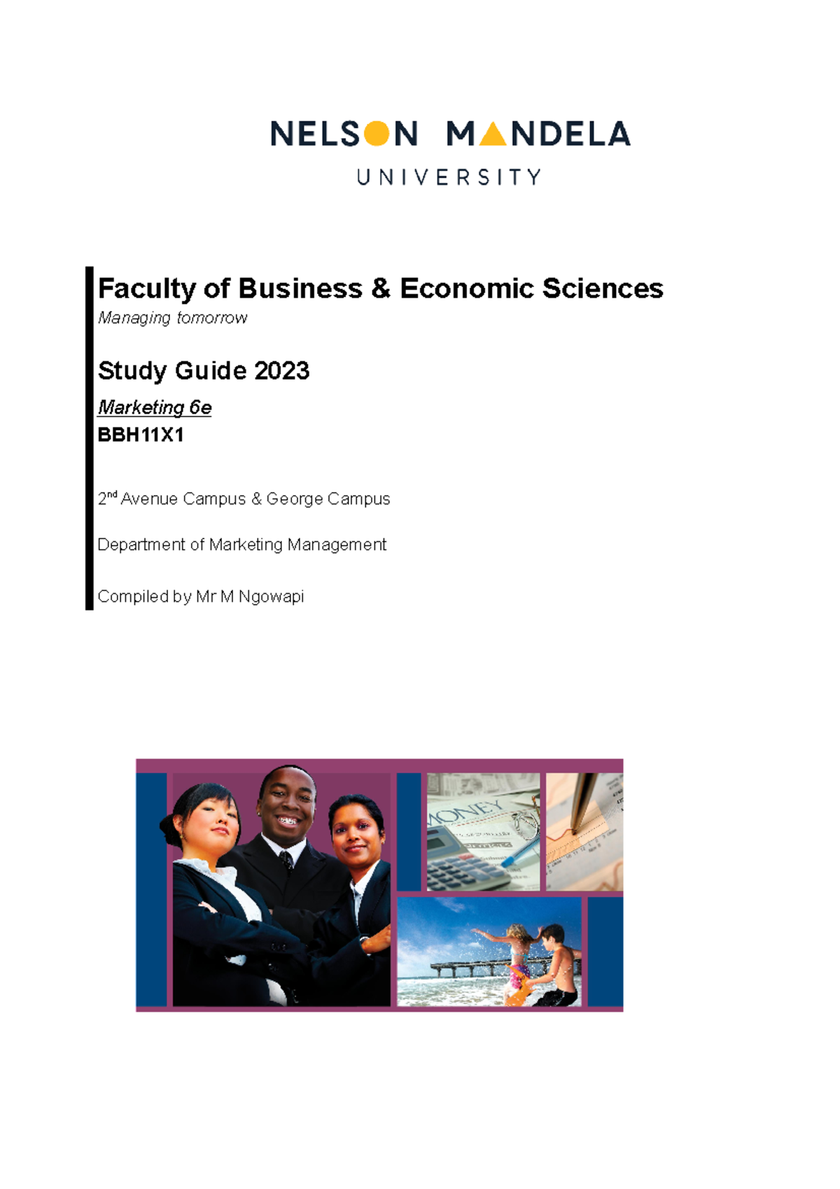 BBH11X1 2023 Marketing Management Study Guide and Outcomes - Studocu
