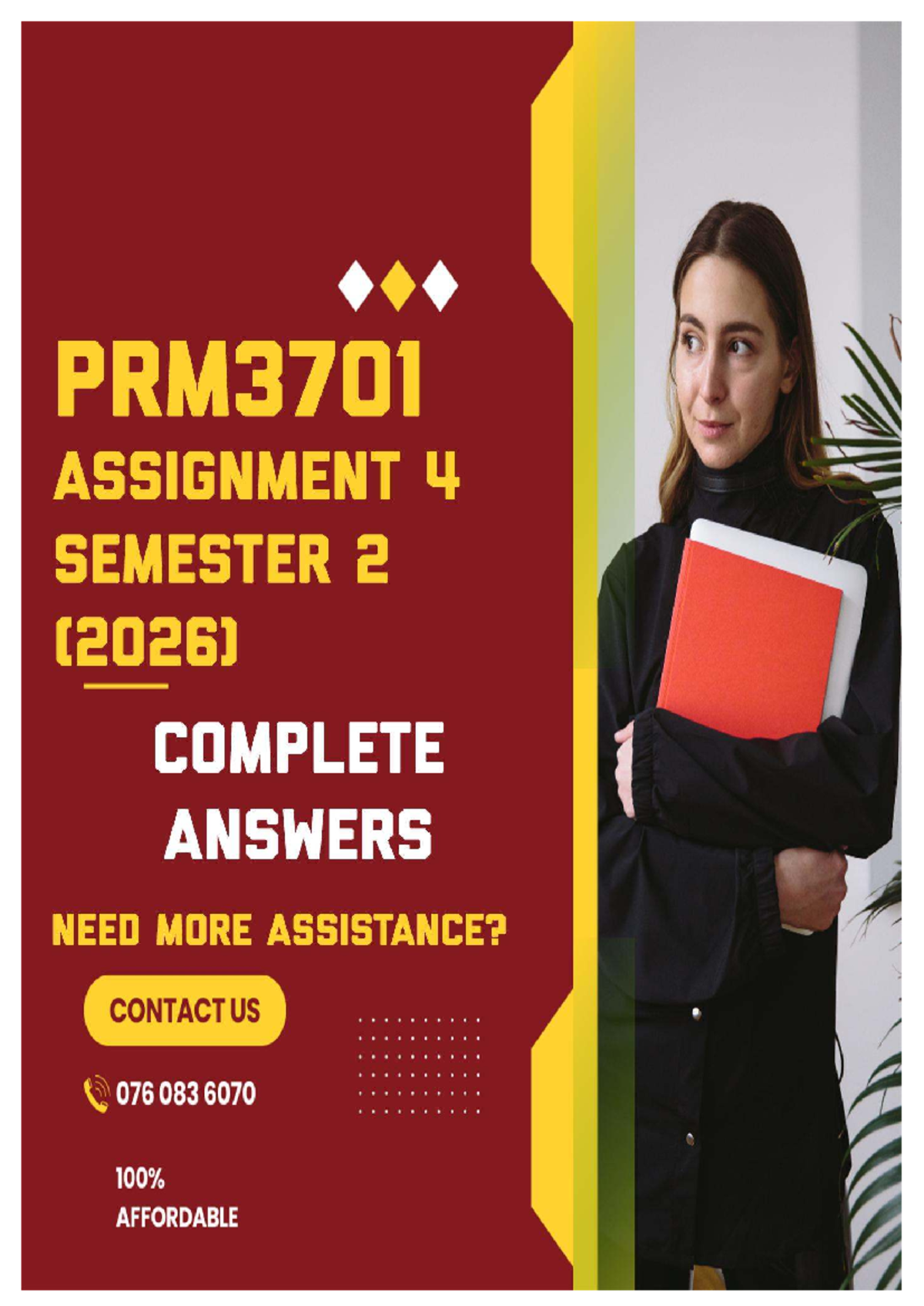 PRM3701 Assignment 4 Portfolio 2026: Project Proposal & Discussion ...