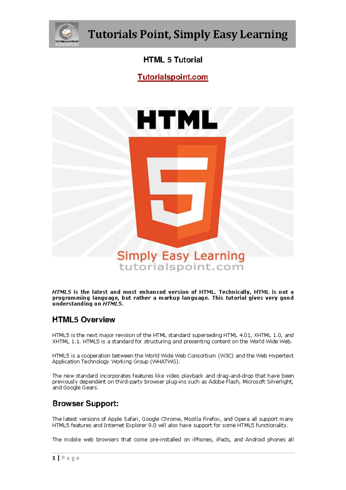 HTML 5 Basics: A Comprehensive Beginner’s Guide to HTML Syntax and ...
