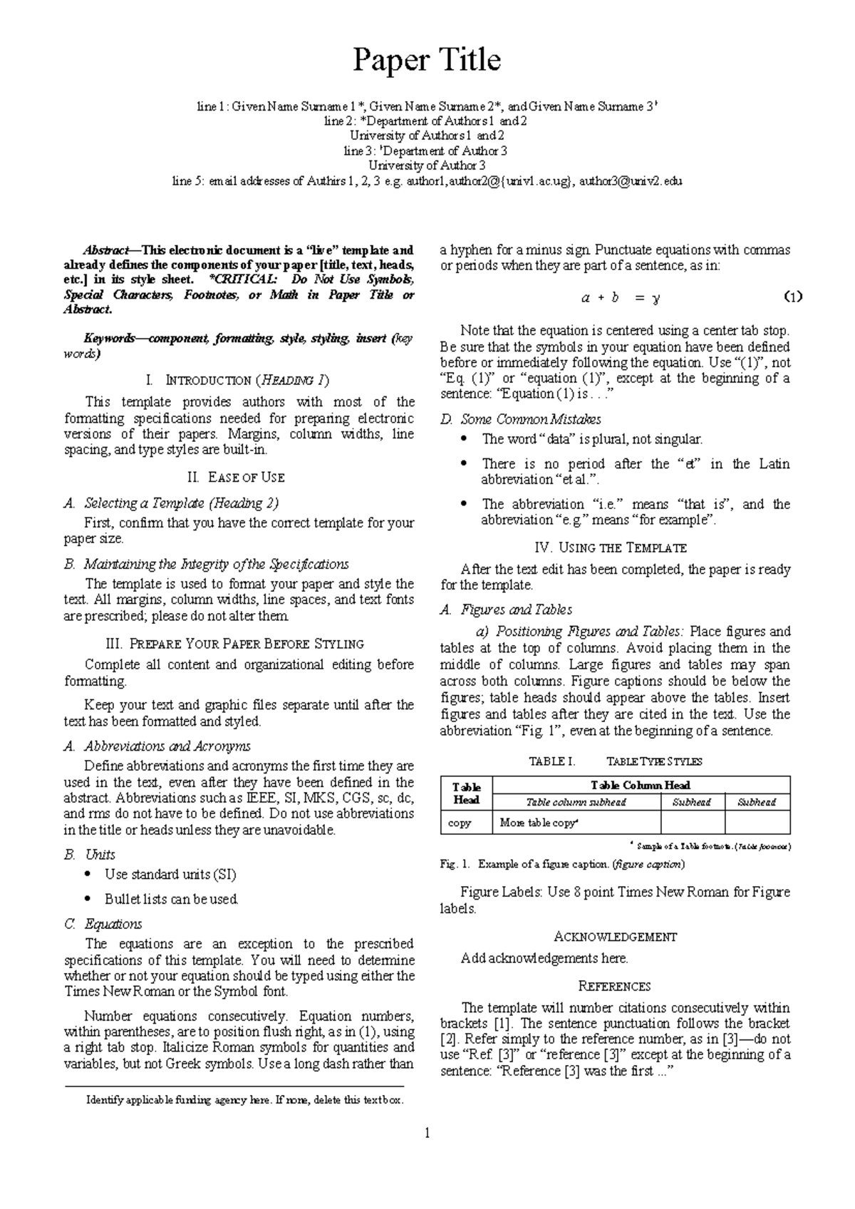 NCC 2026 Template - Methodology Guidelines for Authors - Studocu