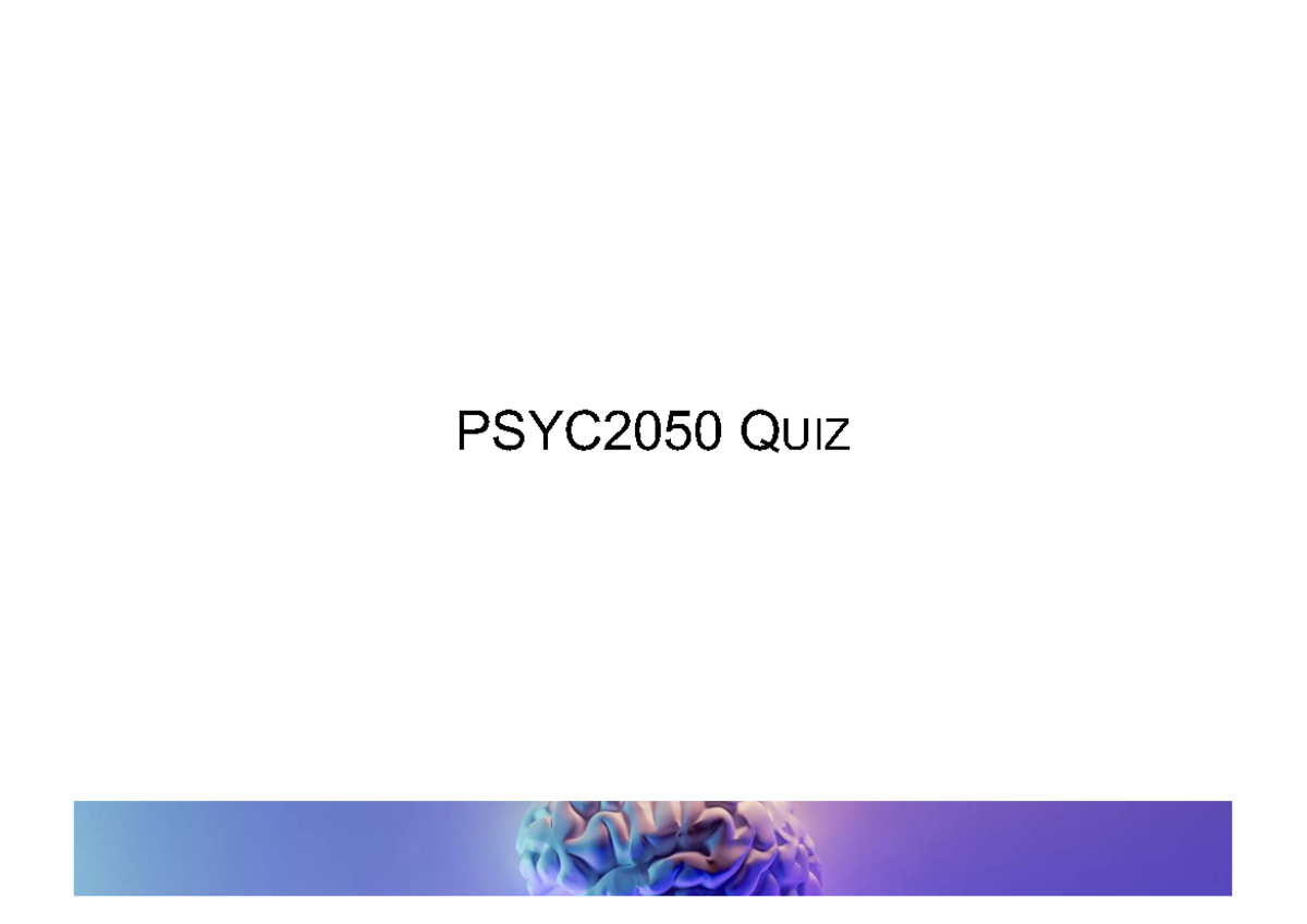 PSYC2050 Lecture Slides: Attention Concepts & Limitations - Studocu