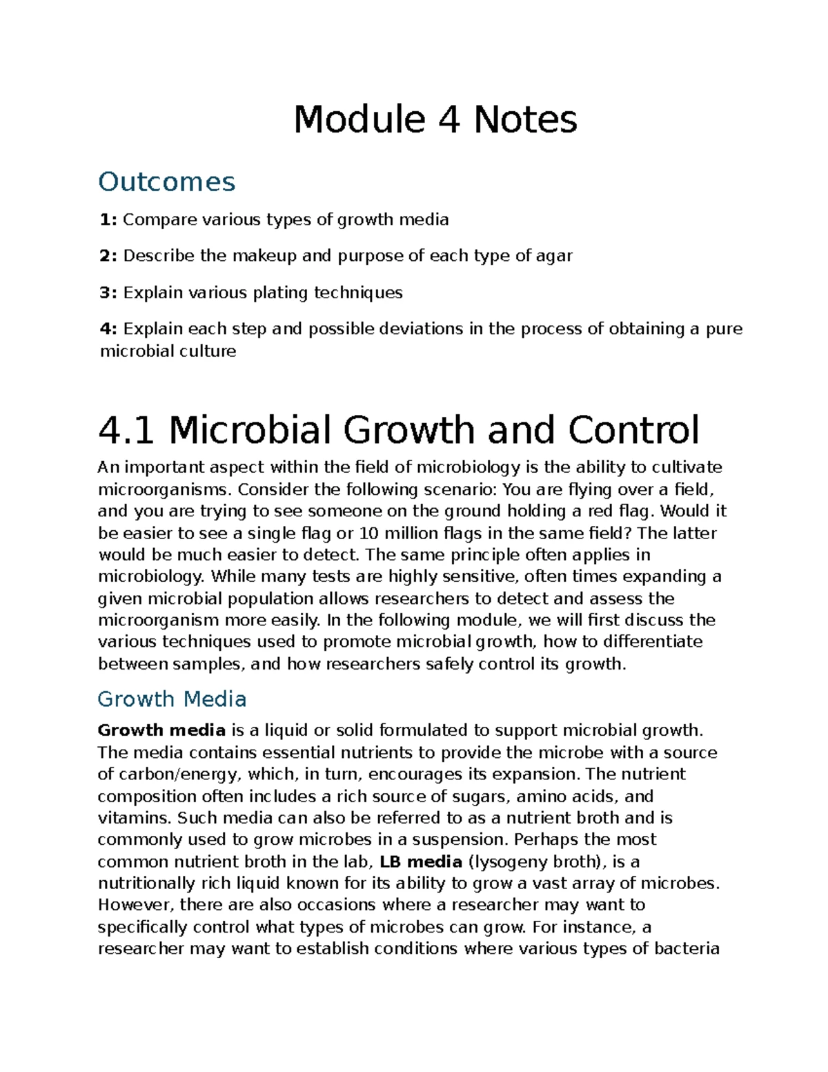 Module 3: Microscopy Techniques and Staining Methods for Exam Prep ...