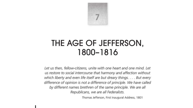 THE AGE OF JEFFERSON: Amsco Chapter 07 Guided Reading Notes - Studocu