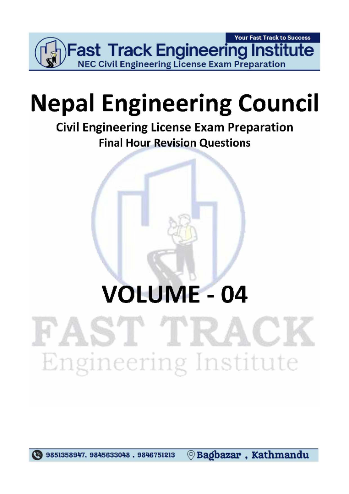 NEC Civil Engineering License Exam Prep - Final Revision - Studocu