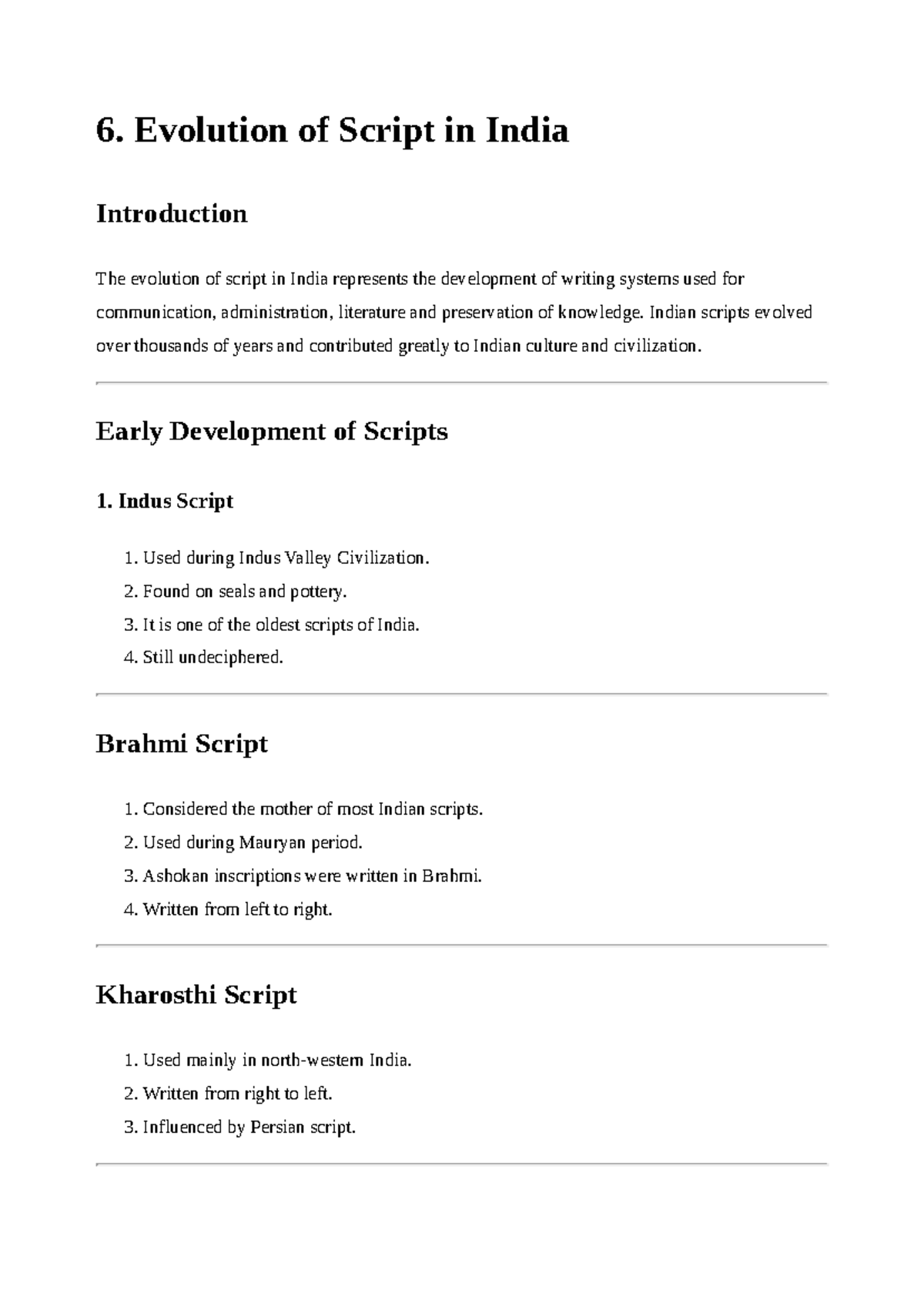 Evolution of Indian Scripts and Their Cultural Significance (EITK ...