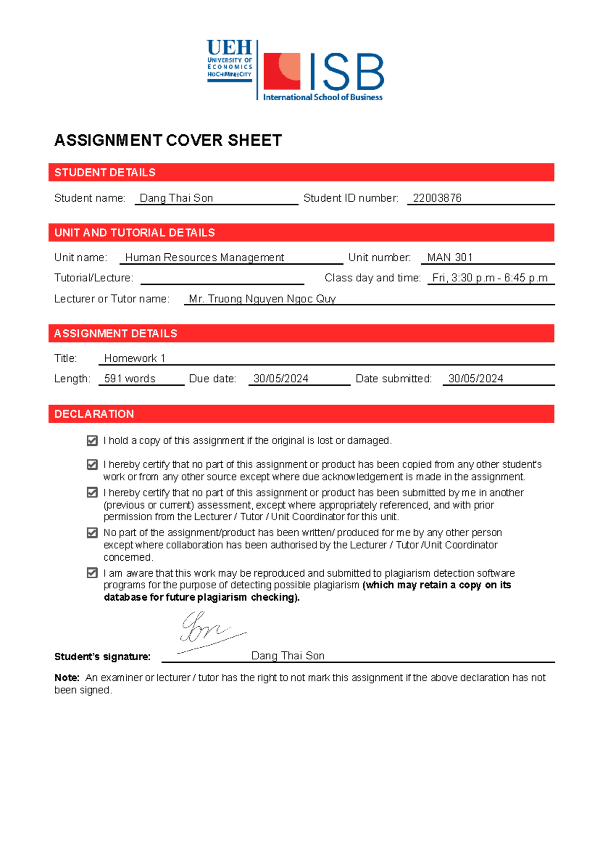 HRM - T224WSB - Homework 1: Evaluating HR Outsourcing Options - Studocu