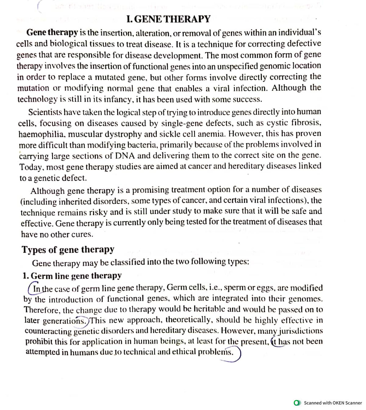 Gene therapy , Types , Ethical consideration, Example, Safety ...