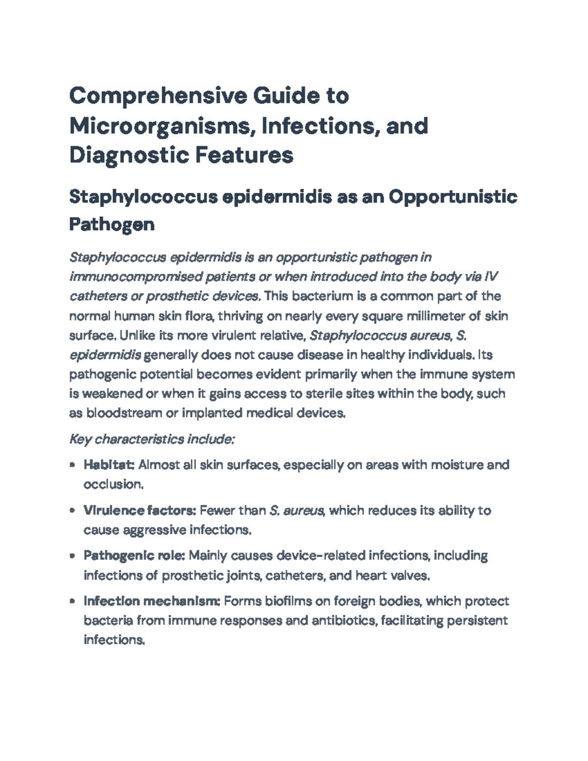 Comprehensive Guide to Microorganisms & Infections (Pathology 101 ...