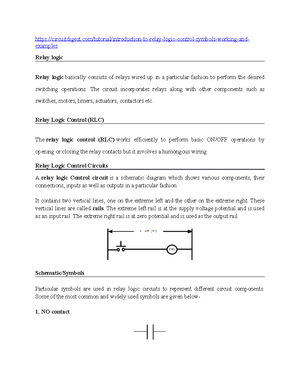 RLC 3 differences - Difference between Relay and PLC Both relay and PLC ...