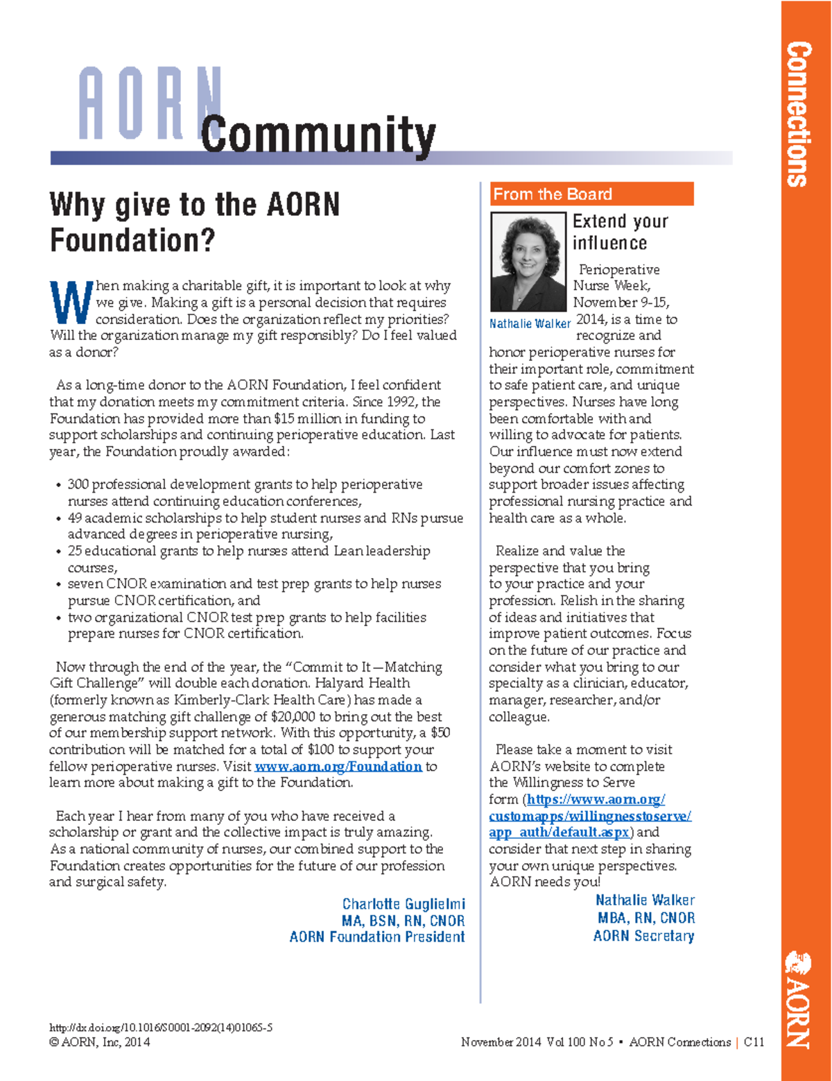 AORN Community: Celebrating Perioperative Nurses and Their Impact - Studocu