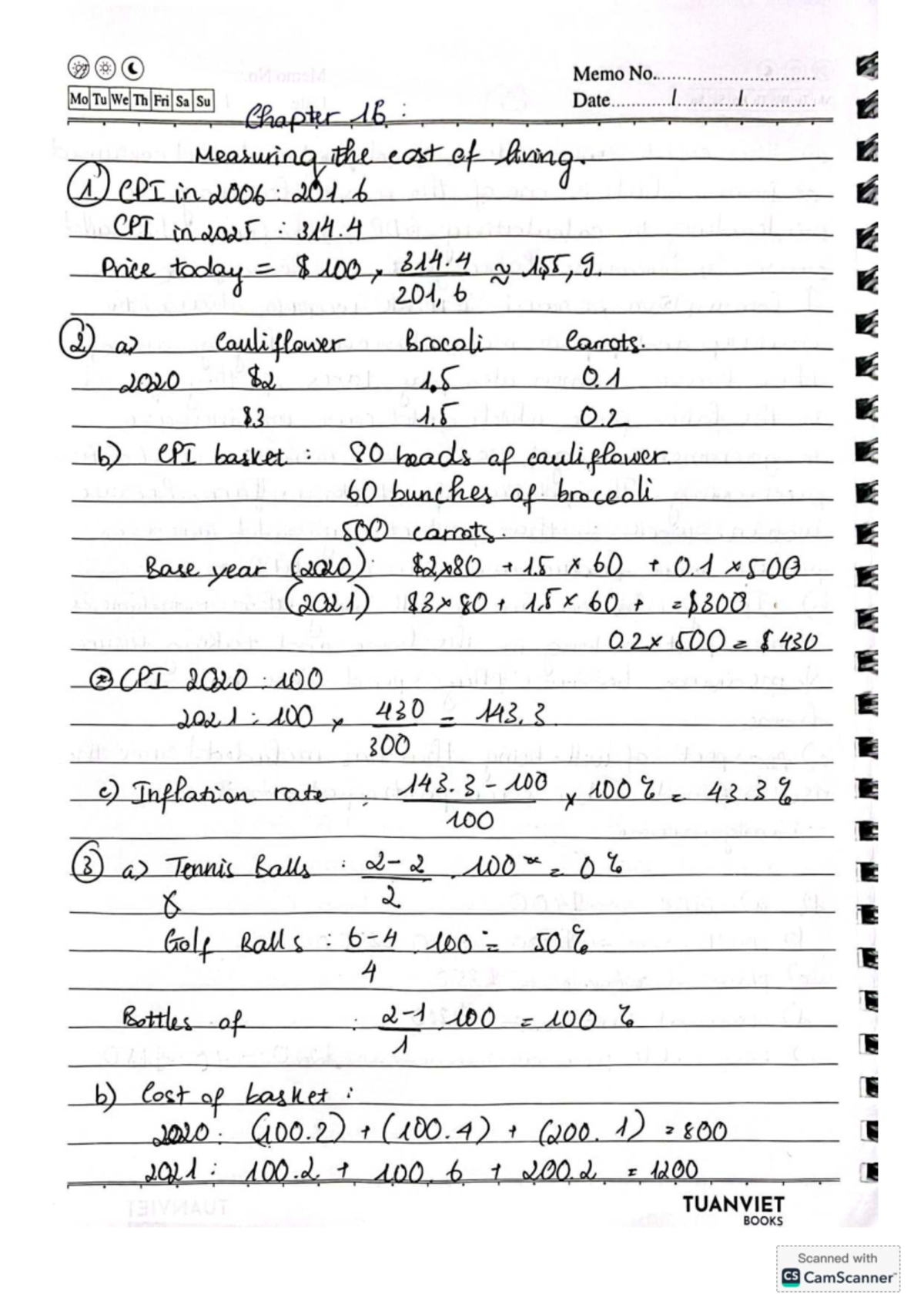 Chapter 16: Measuring the Cost of Living - CPI & Inflation Analysis ...
