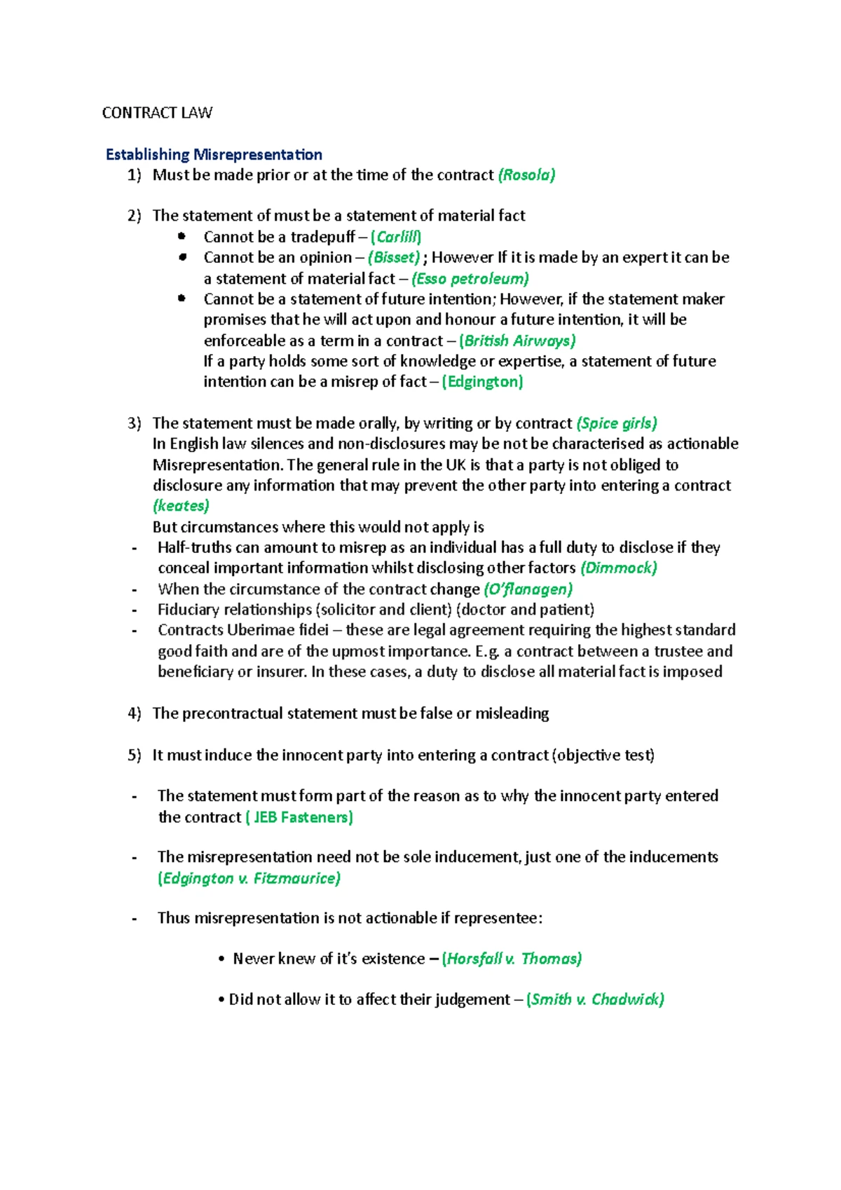 Law of Contract Essay - This essay will critically evaluate when ...