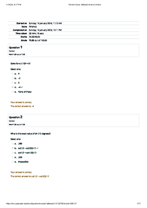 01a practice test set 1 - paper 1f - GCSE Mathematics Practice Tests ...