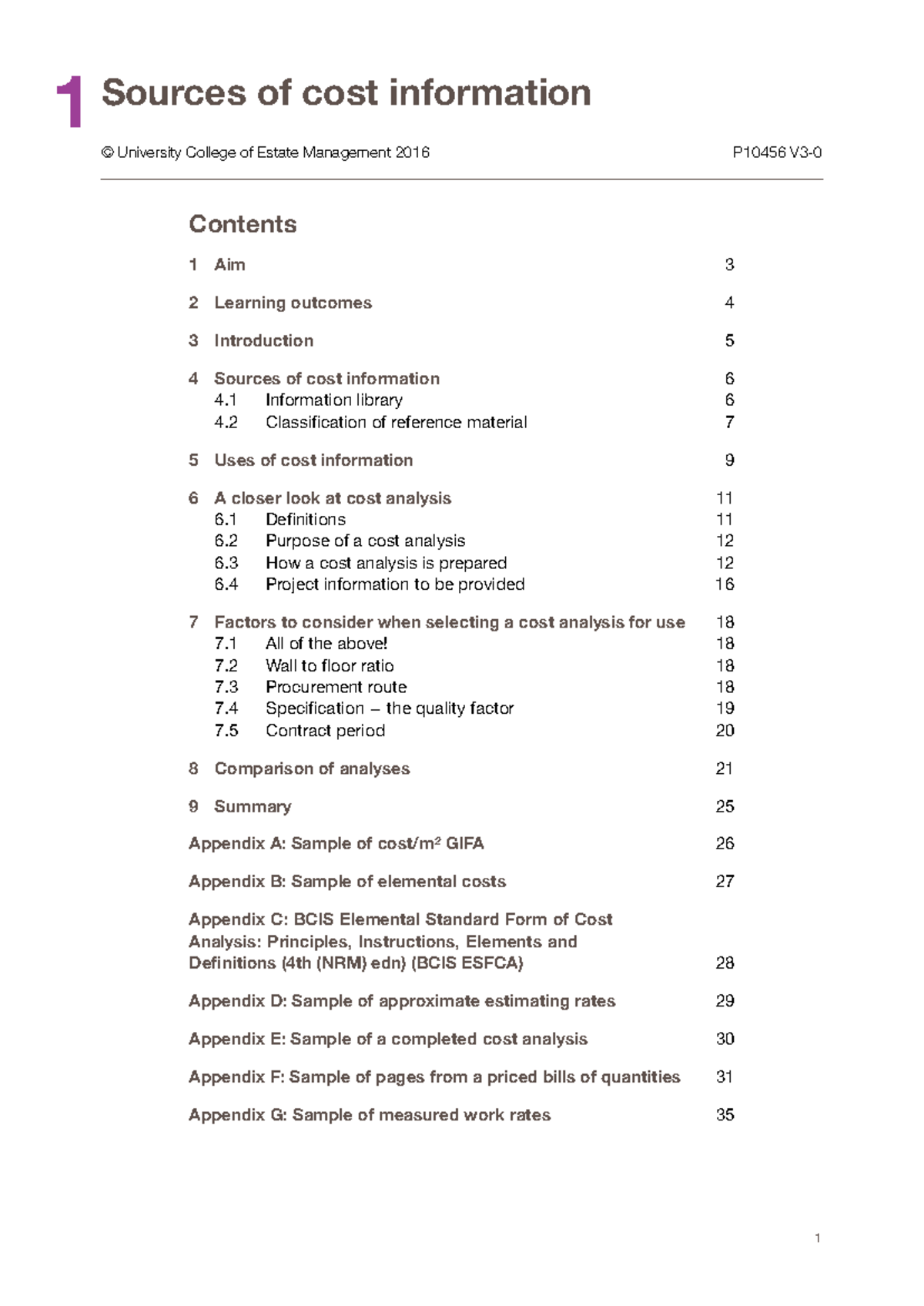 Paper 10456 v3-0 - Sources of cost information - Sources of cost ...