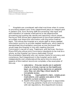 [Solved] 4 Do the care plans have prepopulated protocols and ...