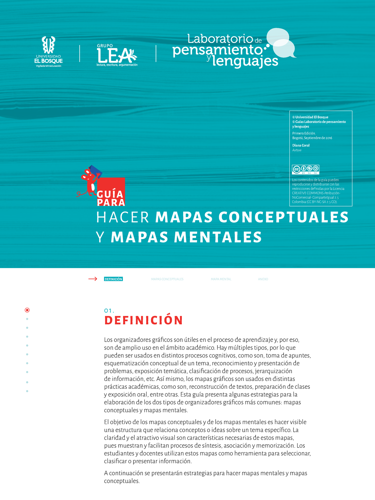Guía 03: Mapas Conceptuales y Mentales - Universidad El Bosque - Studocu