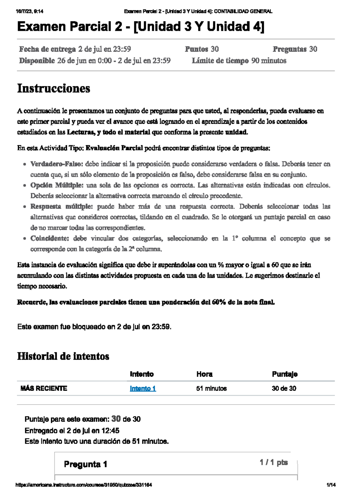 Examen Parcial 2 de Contabilidad - Studocu