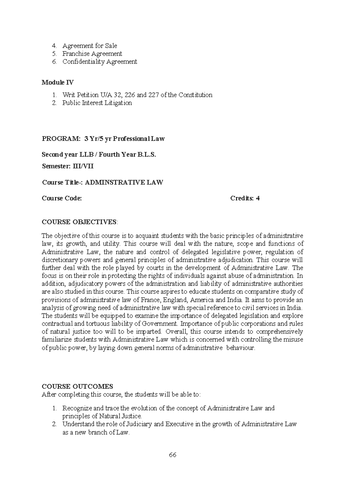 Administrative Law & Company Law Notes - 7th Sem BALLB - Studocu