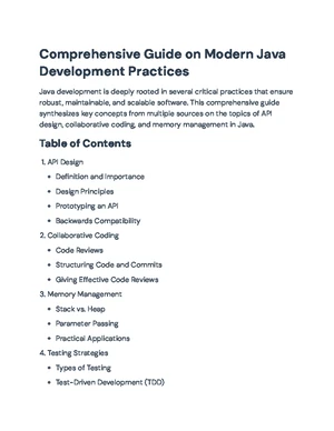 Java Programming - Study Notes & Assignments - Studocu