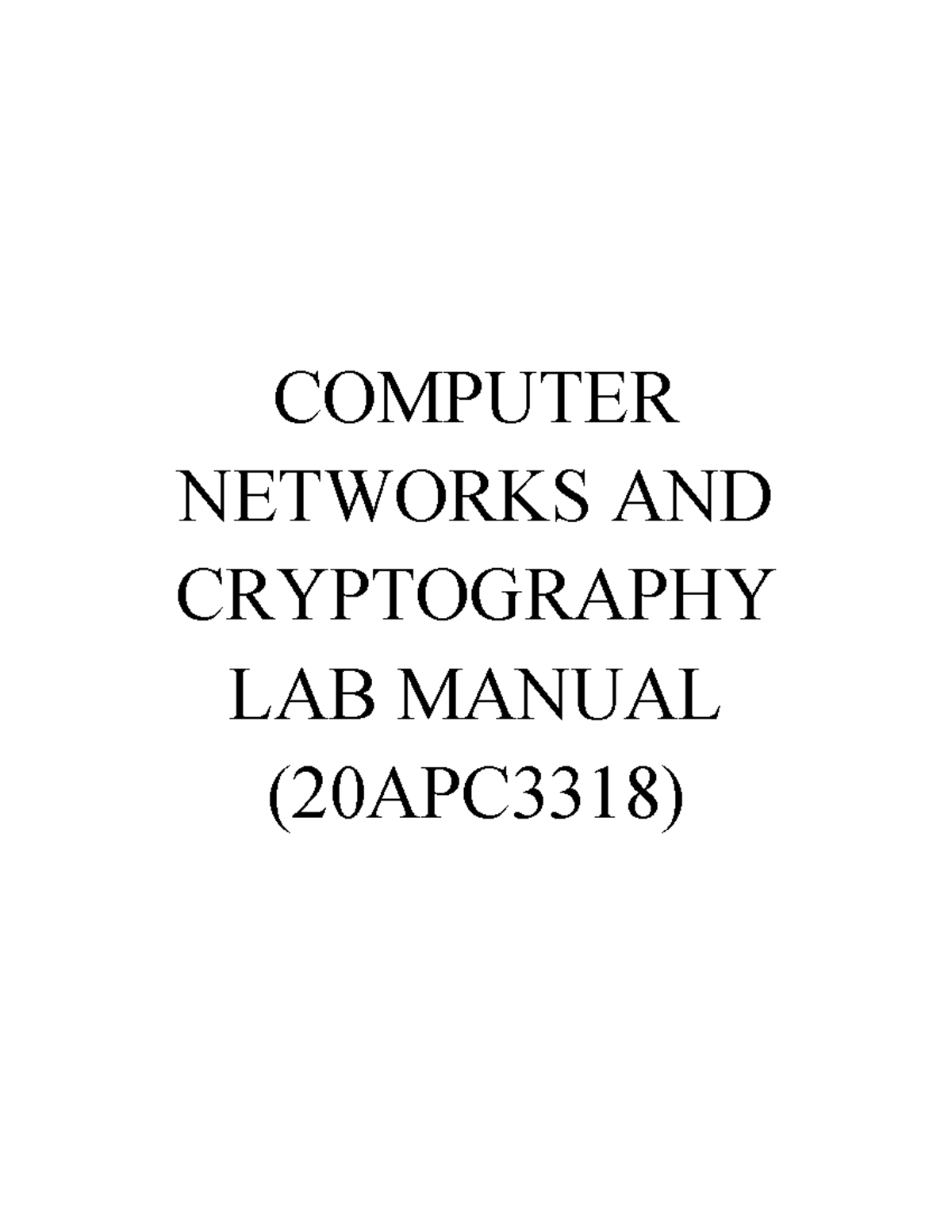 python with django - Information Technology - COMPUTER NETWORKS AND ...