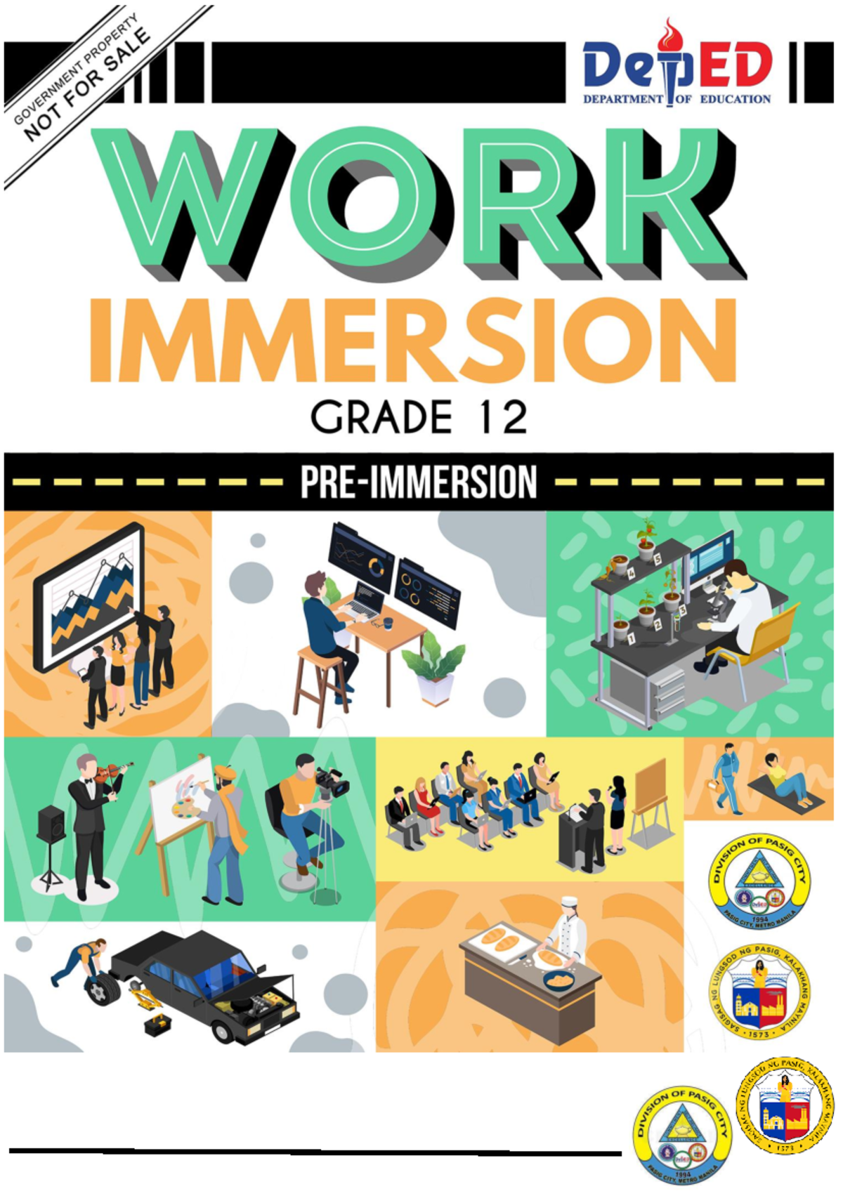 Grade 12 Pre-Immersion Quarter 1 Module 3: Workplace Safety - Studocu