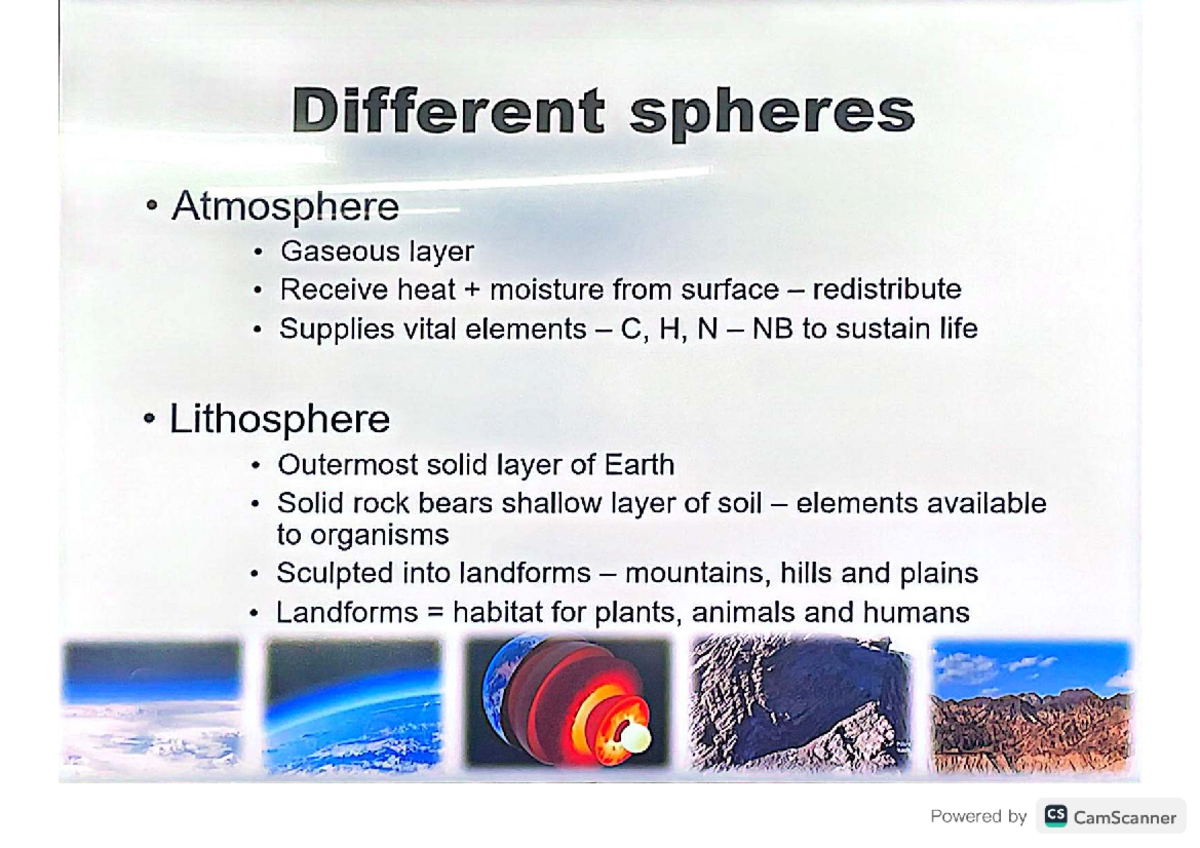 Unit 2 Lecture 2: Ecosystems and Biomes Overview - Studocu