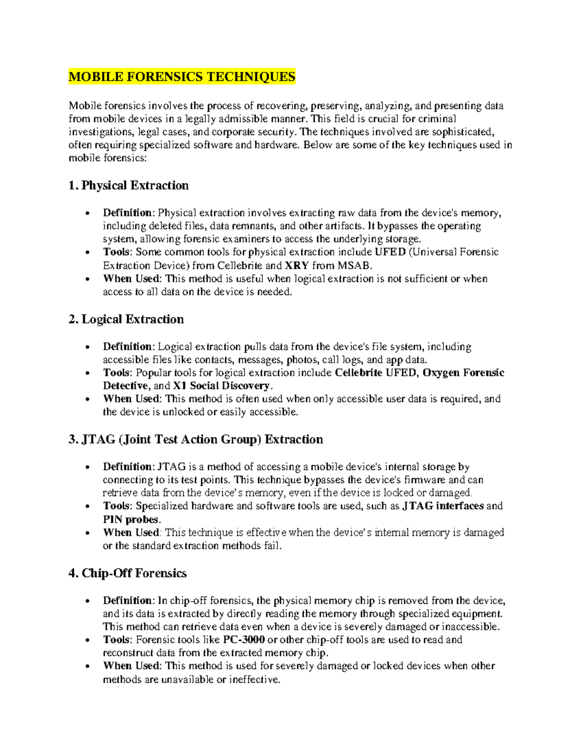 UNIT-5 - I am mtech 1st year I have to prepare for semester end exams ...