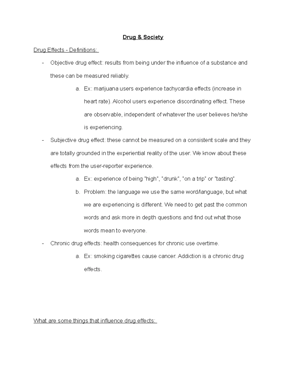 Narcotics - Final Research Paper (Drug and Society) - Name Dr. Skaggs ...