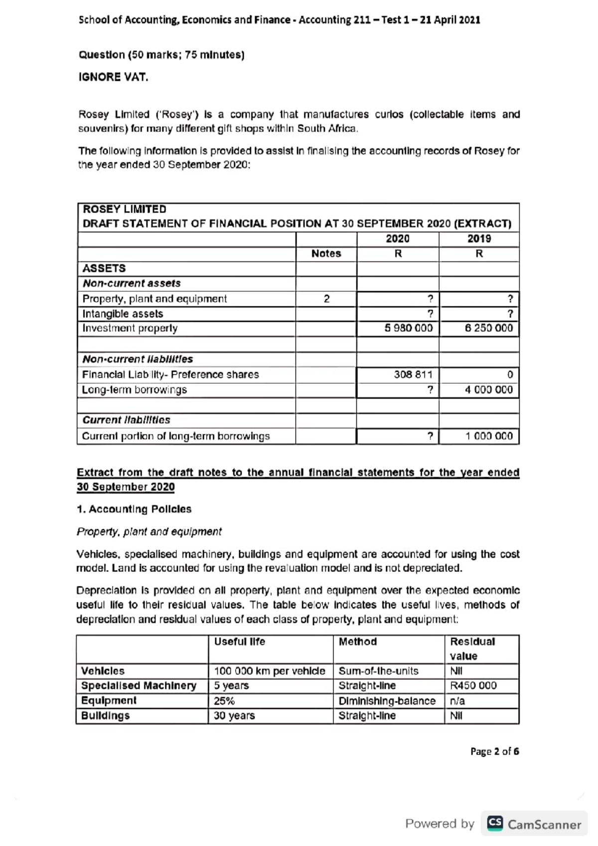 Accounting 211: Comprehensive Study Notes and Resources - Studocu