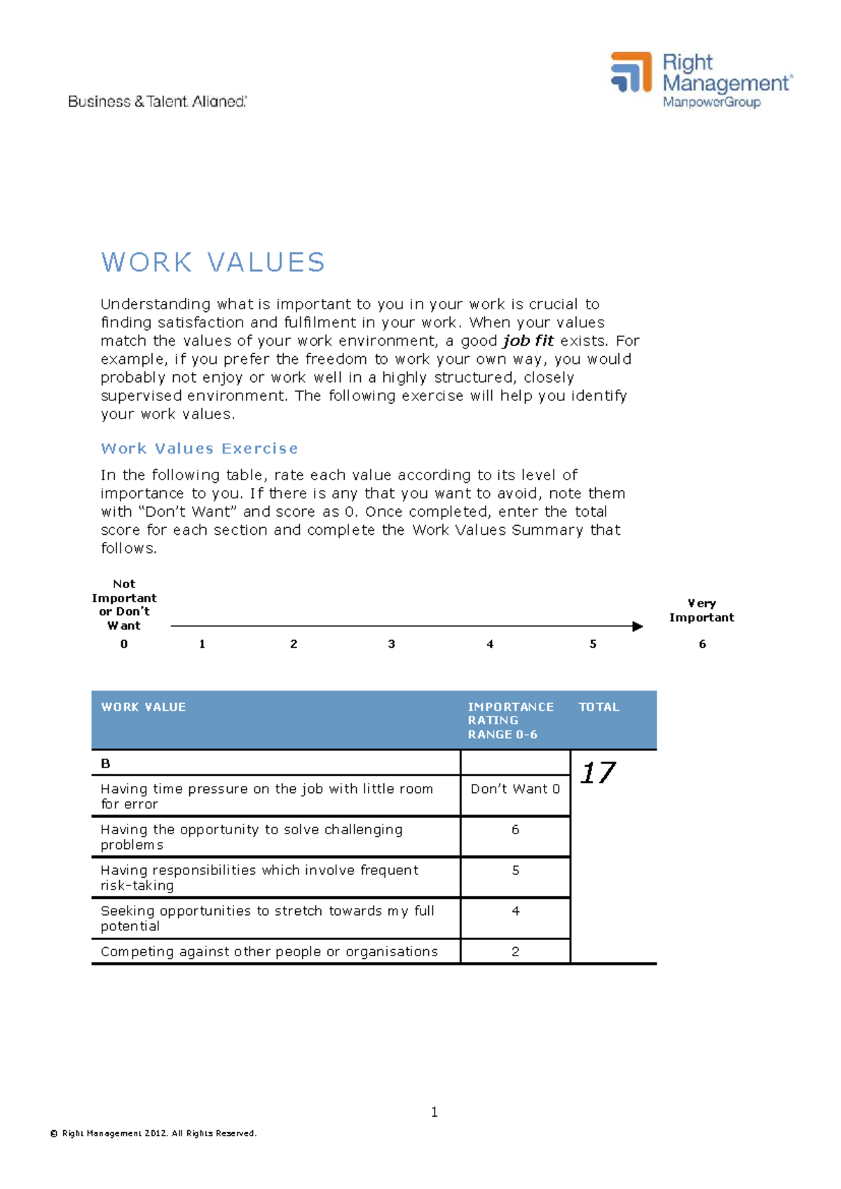 3. Work Values for Career Path: Identifying What Matters in Your Work ...