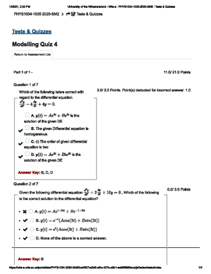 Mathematical models - This file contains notes on application physics ...