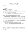 MATH 211 - UCalgary - Linear Methods I - Studocu