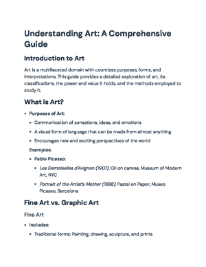 Understanding Visual Arts: Elements of Line, Shape, and Contrast ...