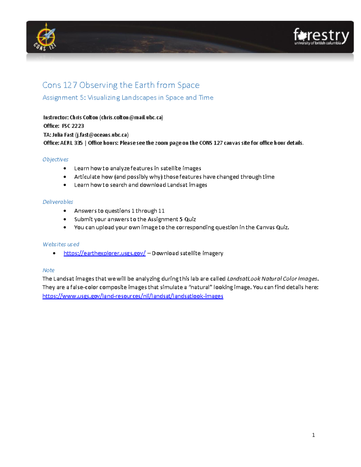 CON257 Final Exam: Analyzing Satellite Landscapes and Changes - Studocu