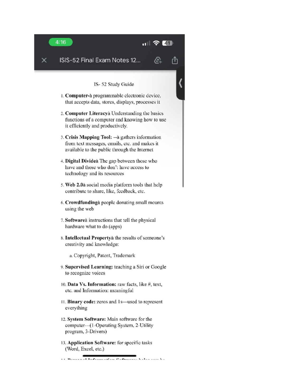 Environmental Science 4:16 41 Final Exam Study Guide Notes on Climate ...