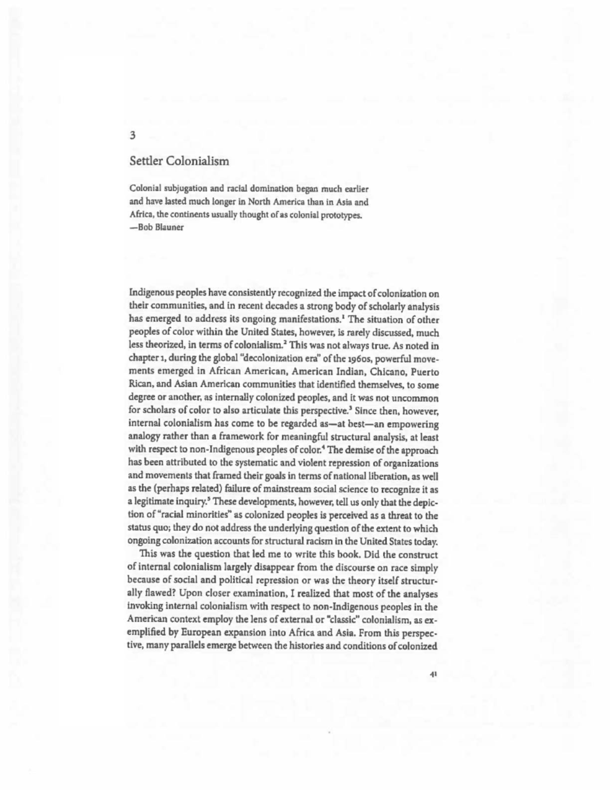 Final Exam Study Guide for Course Code XYZ123: Settler Colonialism ...