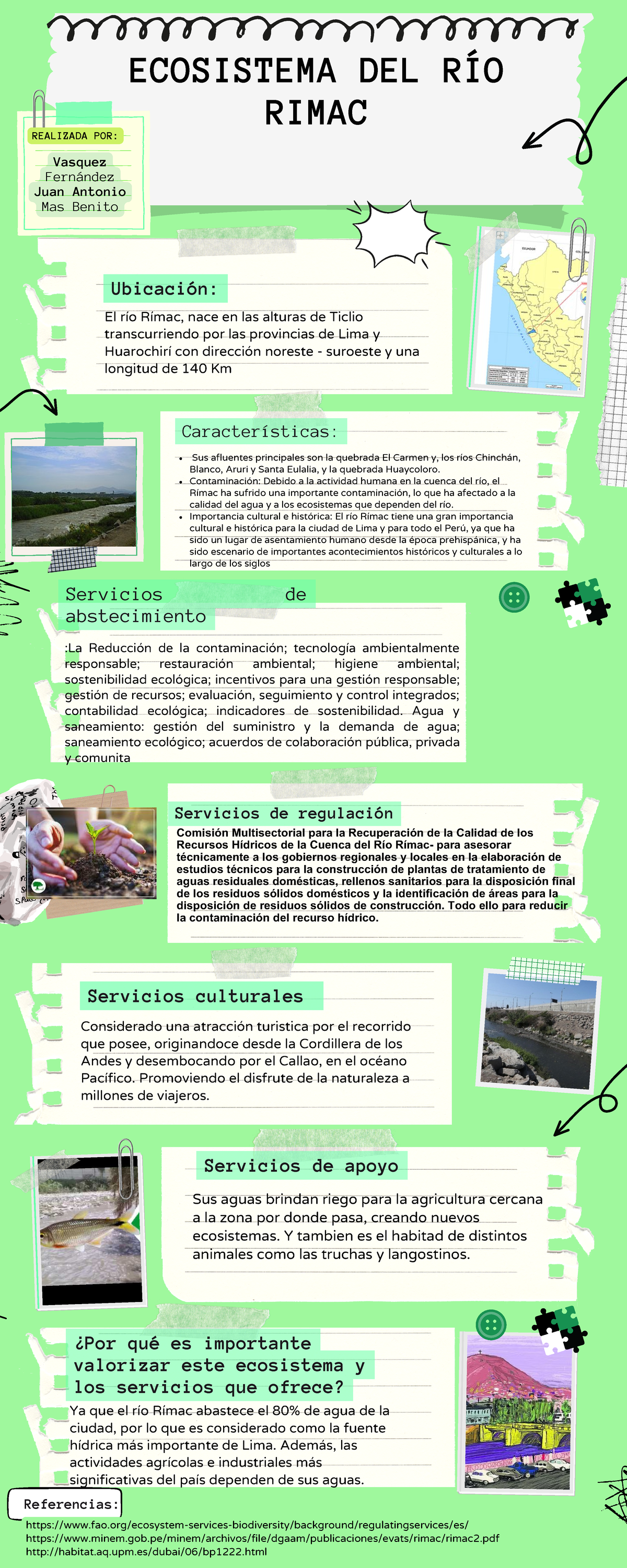 Infografía - Educación Ambiental del Ecosistema del Río Rímac - Studocu