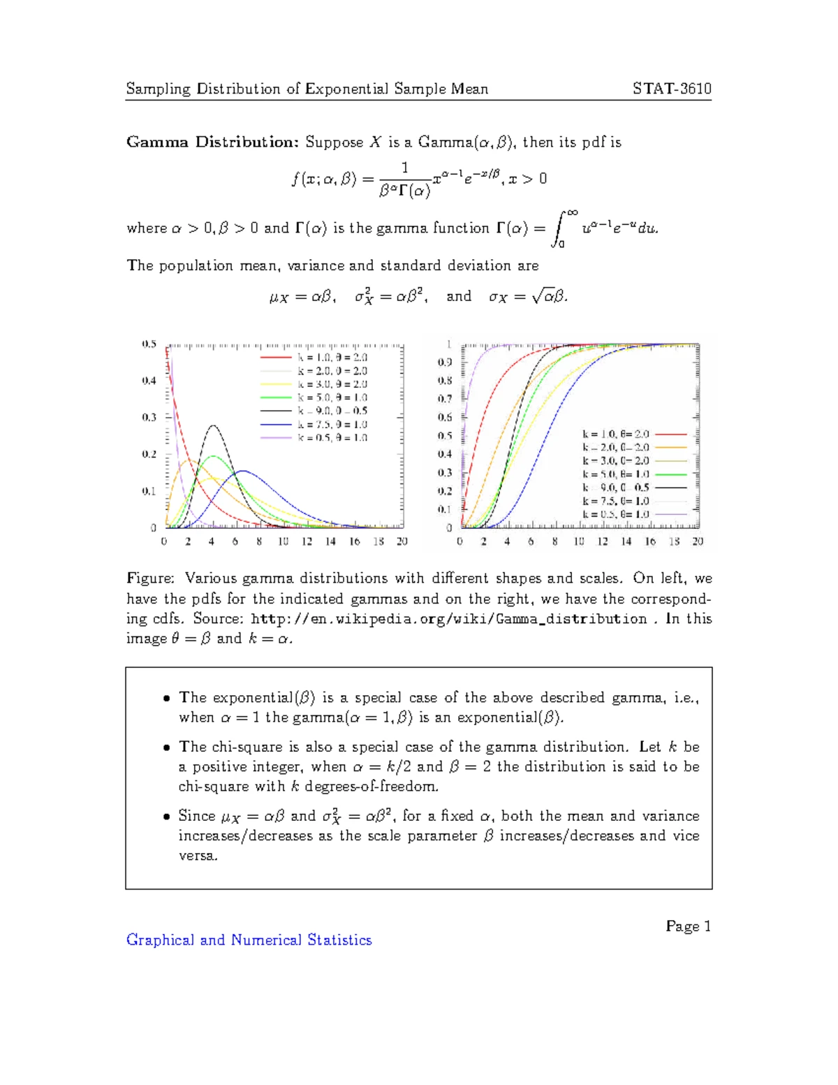 Expectation and Variance of the Sample Mean - A2 Math Lesson - Studocu