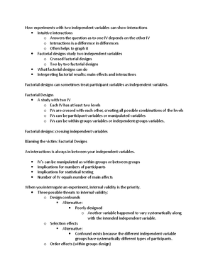 PSY 290 Chapter 13 Inferential Statistics - Inferential statistics are ...