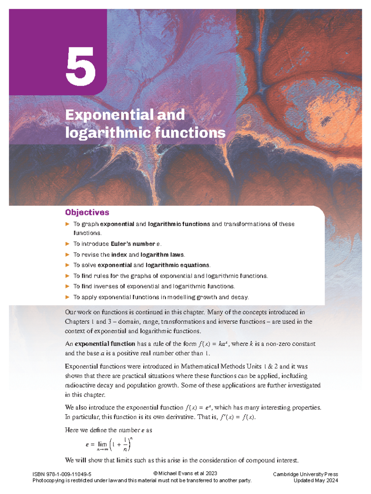 Exponential and Logarithmic Functions: A Comprehensive Guide (Math 101 ...