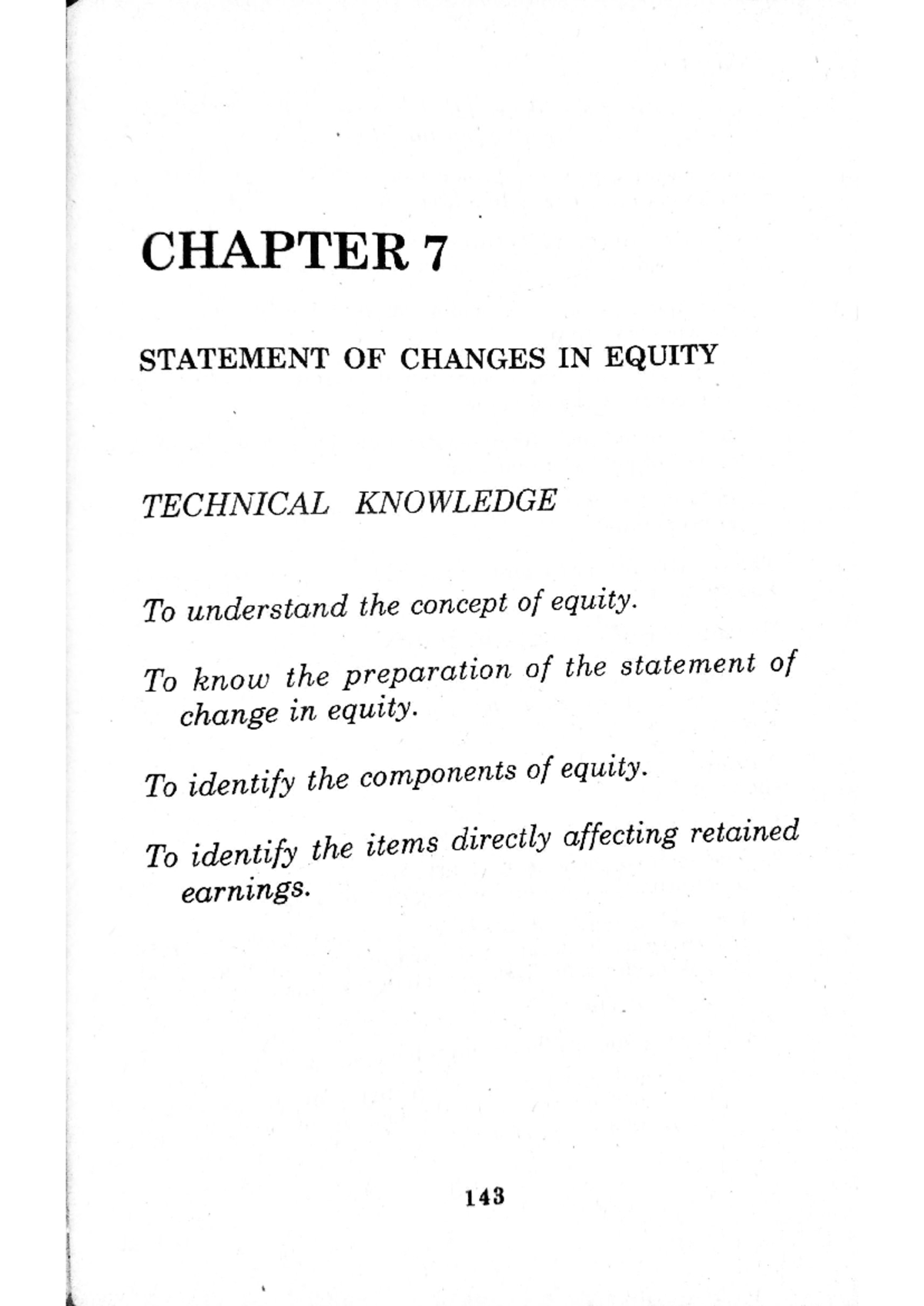 Chapter 7: Statement of Changes in Equity - Valix 2024 - Studocu