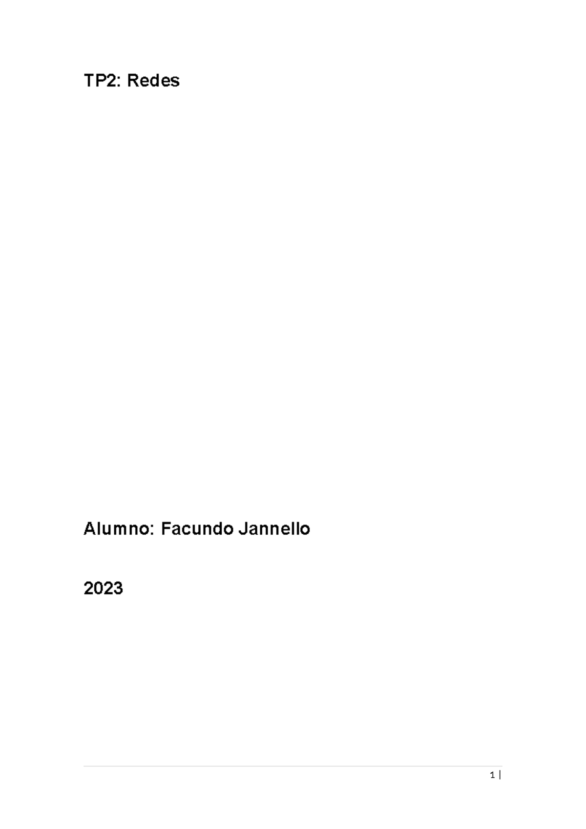 TP2: Redes en IPv y Diseño de Subredes para el Siglo 21 - Document Preview