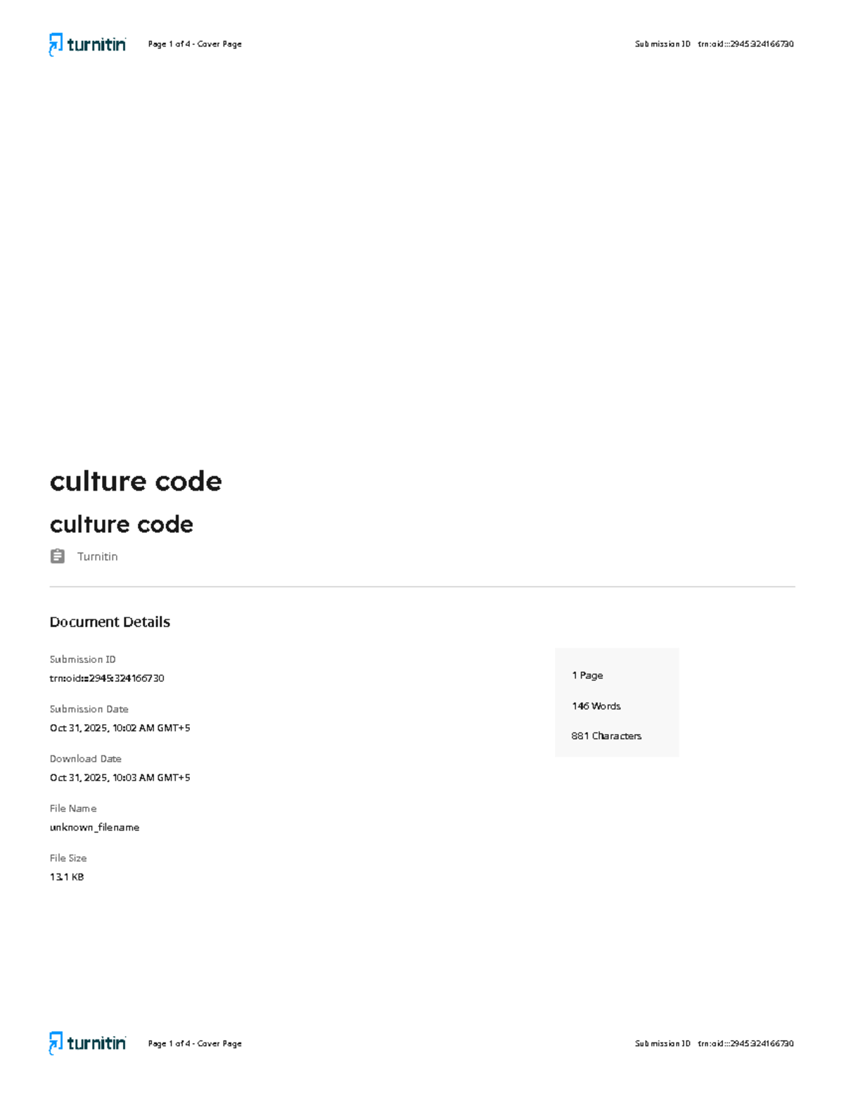 CULT 101: Insights from "The Culture Code" - Integrity Overview - Studocu