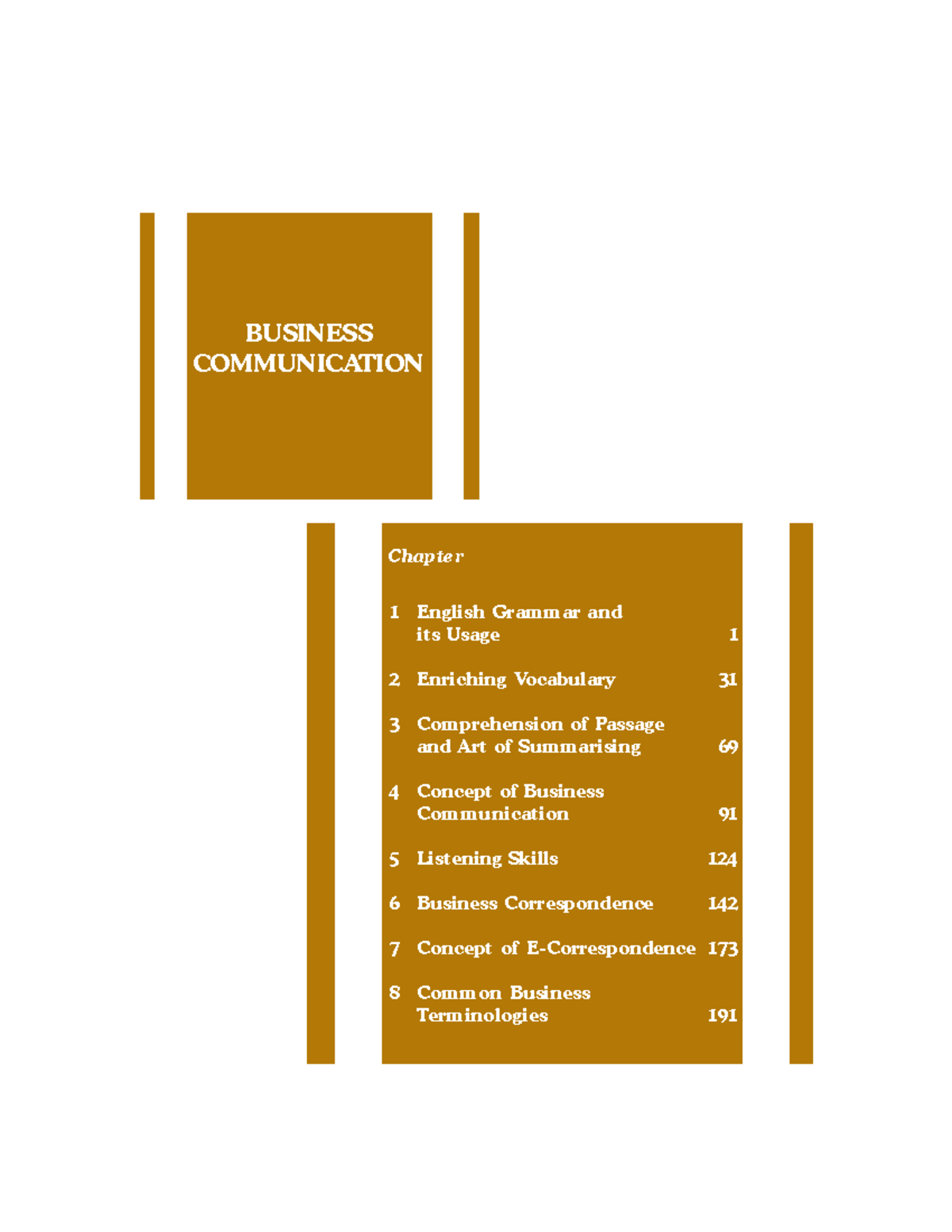 BUSINESS COMMUNICATION Chapter 1: English Grammar & Usage Essentials ...