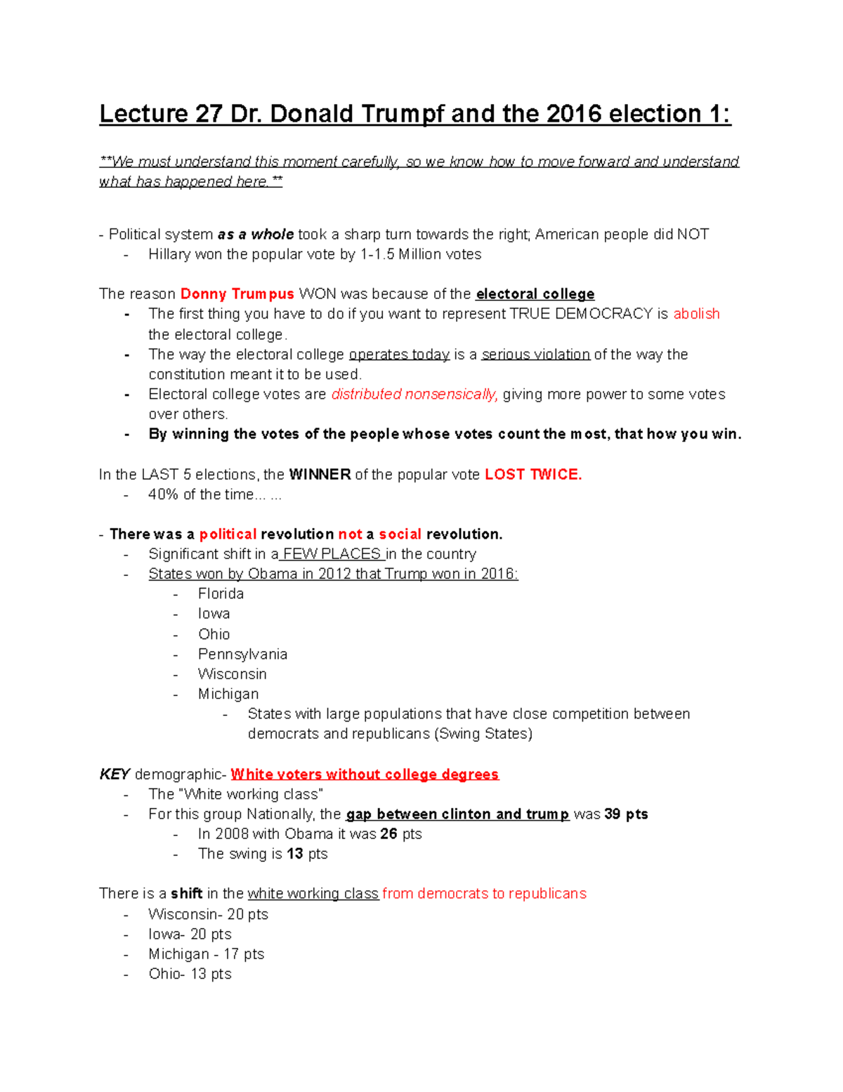 Comm 289 Final Exam Study Guide: American Politics & Elections Insights ...