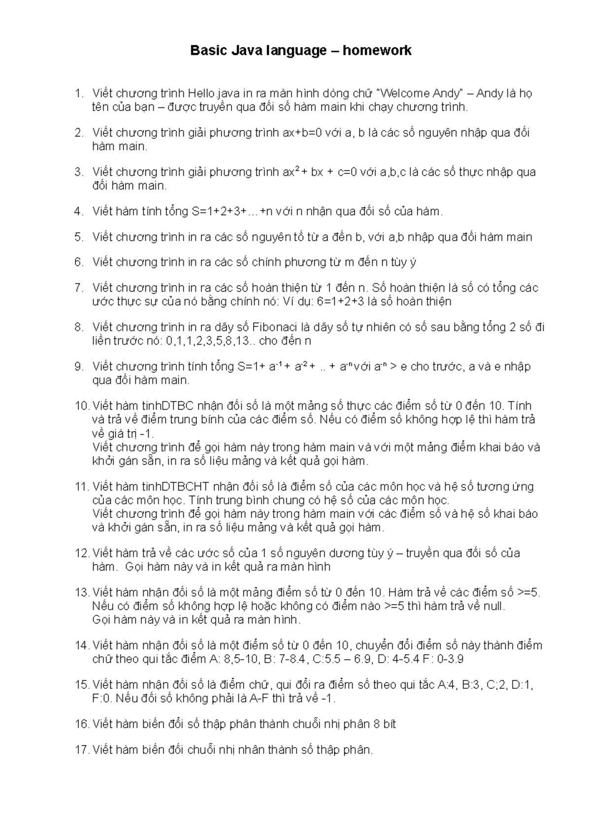 Homework 1-2 - ajshdjh ashdjkhja nasdjkansd ádnjasn - Basic Java ...