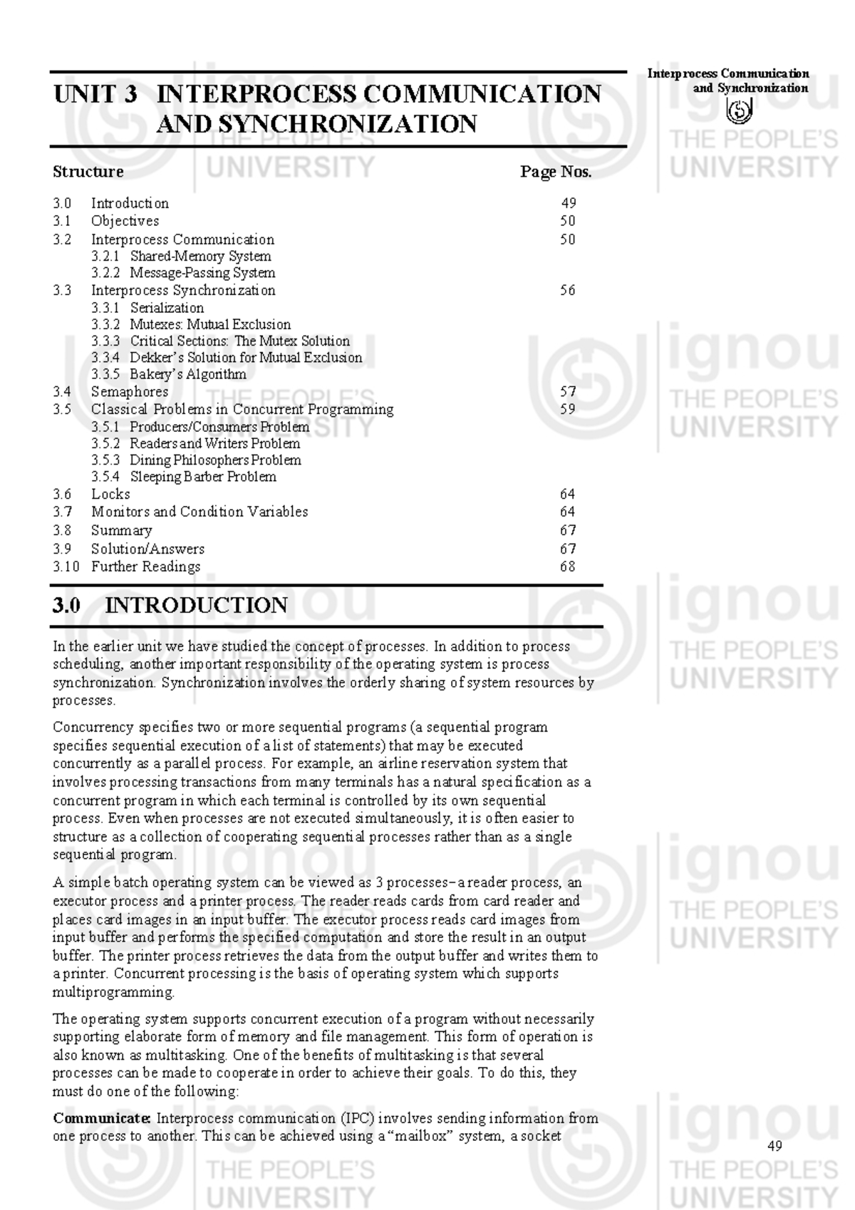 Unit-3 Interprocess Communication and Synchronization - Interprocess ...