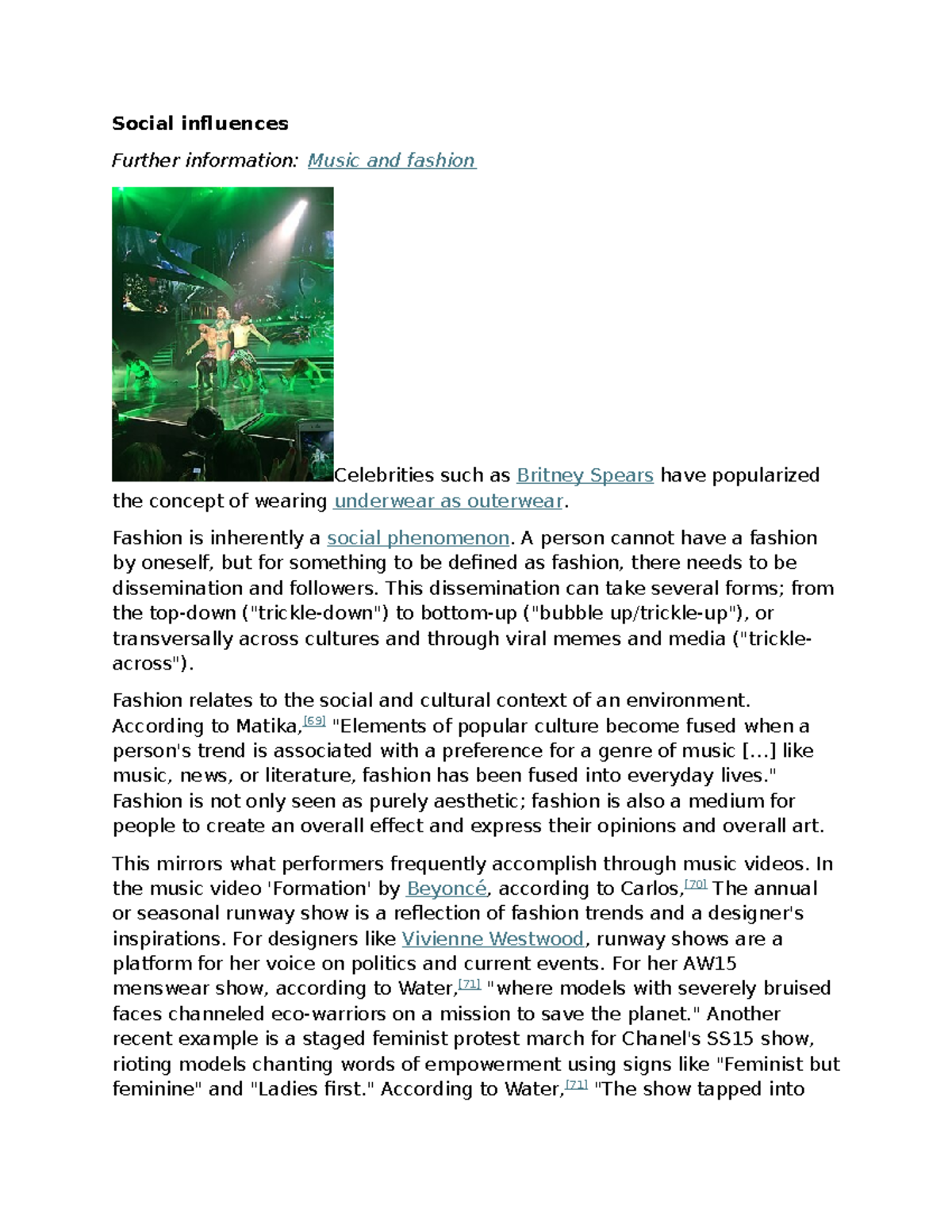 Social Influences on Fashion and Music Trends: A Study - Studocu